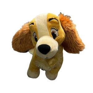 Disney Store Lady and the Tramp Plush Dog Cocker Spaniel Authentic Toy